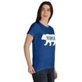 thumbnail image 2 of Inkmeso Scoop-Neck Mama Bear Graphic Tshirt Short Sleeve Women Cotton Tee Casual, 2 of 8
