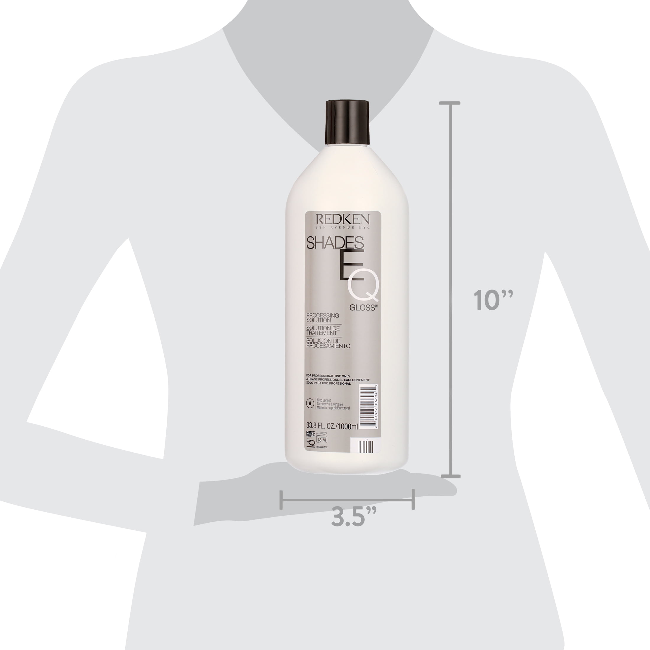 Redken Shades EQ Gloss Processing Solution for Hair, 33.8 Oz