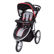 Baby Trend Cityscape Infant Safe Lightweight Sporty Jogger Stroller, Jolt Red