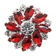thumbnail image 4 of Floral Rhinestone Glass Button DIY Hand Decorated Button Shirt With, 4 of 5