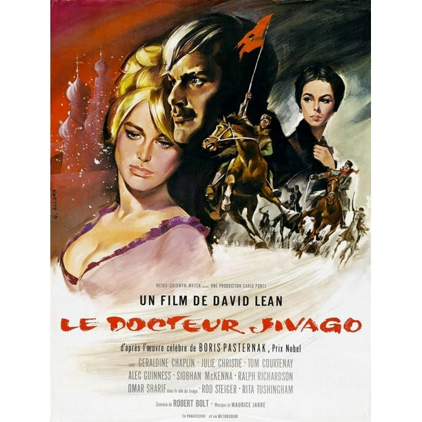 Doctor Zhivago From Left Julie Christie Omar Sharif Geraldine Chaplin 1965 Movie Poster Masterprint Walmart Com Walmart Com