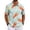 Green, variant on Mfakffe Hawaiian Golf Shirts for Men Summer Classic Polo Tee Big and Tall Cotton Short Sleeve T Shirts Comfortable Lapel Collar Tops (Red, L)