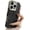 Black, variant on Retro Vintage Cowboy Fabric Case for iPhone 17 Air 16 15 14 13 12 Pro Max 11 Plus Luxury Jeans Soft Bumper Phone Cover,Blue,for iPhone 16 Pro