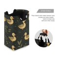 thumbnail image 3 of Laundry Basket Laundry Hampers 12.6*11* 22.7 Inch Storage Basket Laundry Hampers is Lightweight and Foldable Yellow Duck Cartoon2, 3 of 7