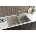 thumbnail image 4 of Qtz 33x22x10 Dbl Drop-in Sink Chestnut, 4 of 6