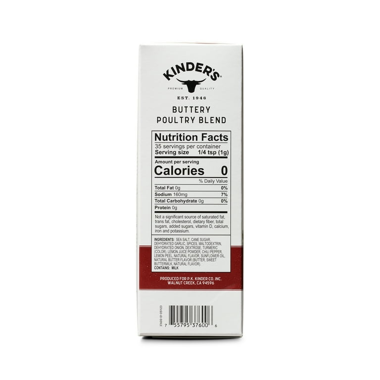 Kinder's Butcher's Turkey Brine Kit, 11.25 oz
