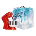 thumbnail image 4 of FOR U DESIGNS Turtle Stand Mixer Cover compatible with Kitchen Aid Mixer Portable Mixer Dust Covers Multi Pockets Compatible with Kitchen Aid 6-8 Quart Bowl Lift - L, 4 of 8
