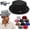Black, variant on Summer Breathable Mesh Pork Pie Hat, Porkpie Hat Men, Breathable Mesh Fedora Hat for Men Women