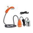 thumbnail image 1 of Ducha portátil para acampar al aire libre, ideal para playa, viajes y riego de plantas. Naranja, 1 of 9