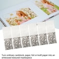 thumbnail image 4 of Carpeta De Estampado De Plástico, 10 Piezas, Material De Larga Duración, Diseños De Estampado, Fácil De Usar, Aplicabilidad, Apta Para Máquinas De Estampado, 4 of 8