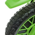 thumbnail image 2 of Aosom 12V Kids Motorcycle Dirt Bike Electric Ride-On Toy Off Road, Green, 2 of 9