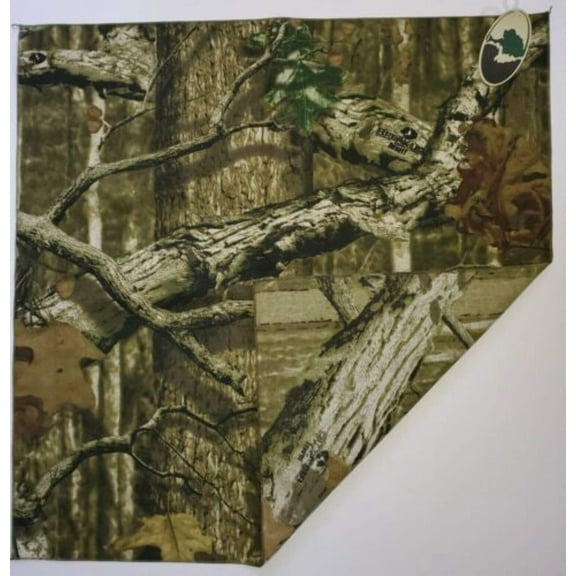 Bandana MOSSY OAK Authentic Breakup 100% Cotton Made in the USA 22 x 22 Bandanna