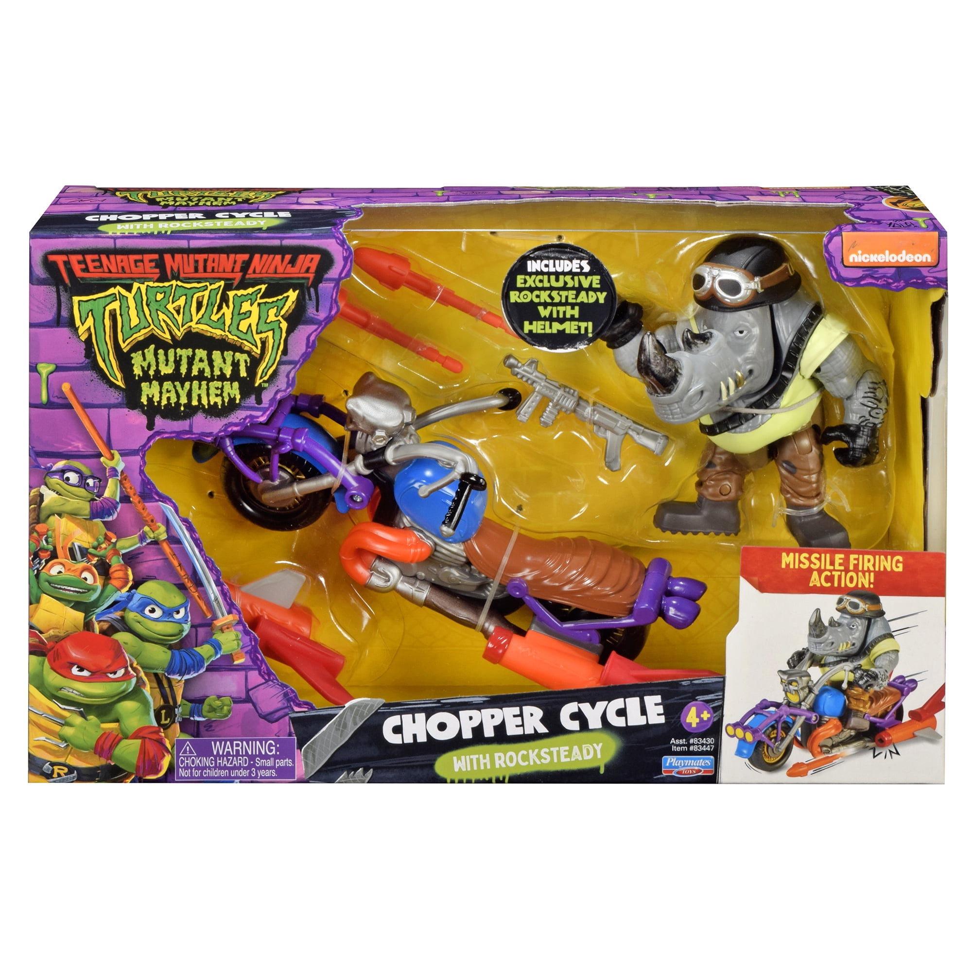 タートルズ　トゥーンサイクル Teenage Mutant Ninja Turtles: Mutant Mayhem Chopper Cycle