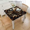 thumbnail image 2 of nygtbtfer Round Tablecloth Table Cloth Polyester Tablecloth Table Cover for Kitchen Outdoor Party Picnic, 2 of 7