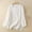 White, variant on Babysbule Womens Tops Long Sleeve Women's Fashion Casual T-Shirt Short Sleeve V-Neck Sweatshirt Tops Blouse