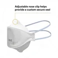 thumbnail image 3 of 3M Aura 9205+ N95 Particulate Respirator Disposable Protective Mask 50Pcs, 3 of 6