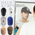 thumbnail image 2 of FOAUUH Hat Rack for Wall (14-Pack) - Hat Racks for Baseball Caps, Adhesive Hat Hooks for Wall, No Drilling Hat Organizer Cowboy Hat Holder, Strong Hat Hanger to Display(Upgrade-Clear), 2 of 6