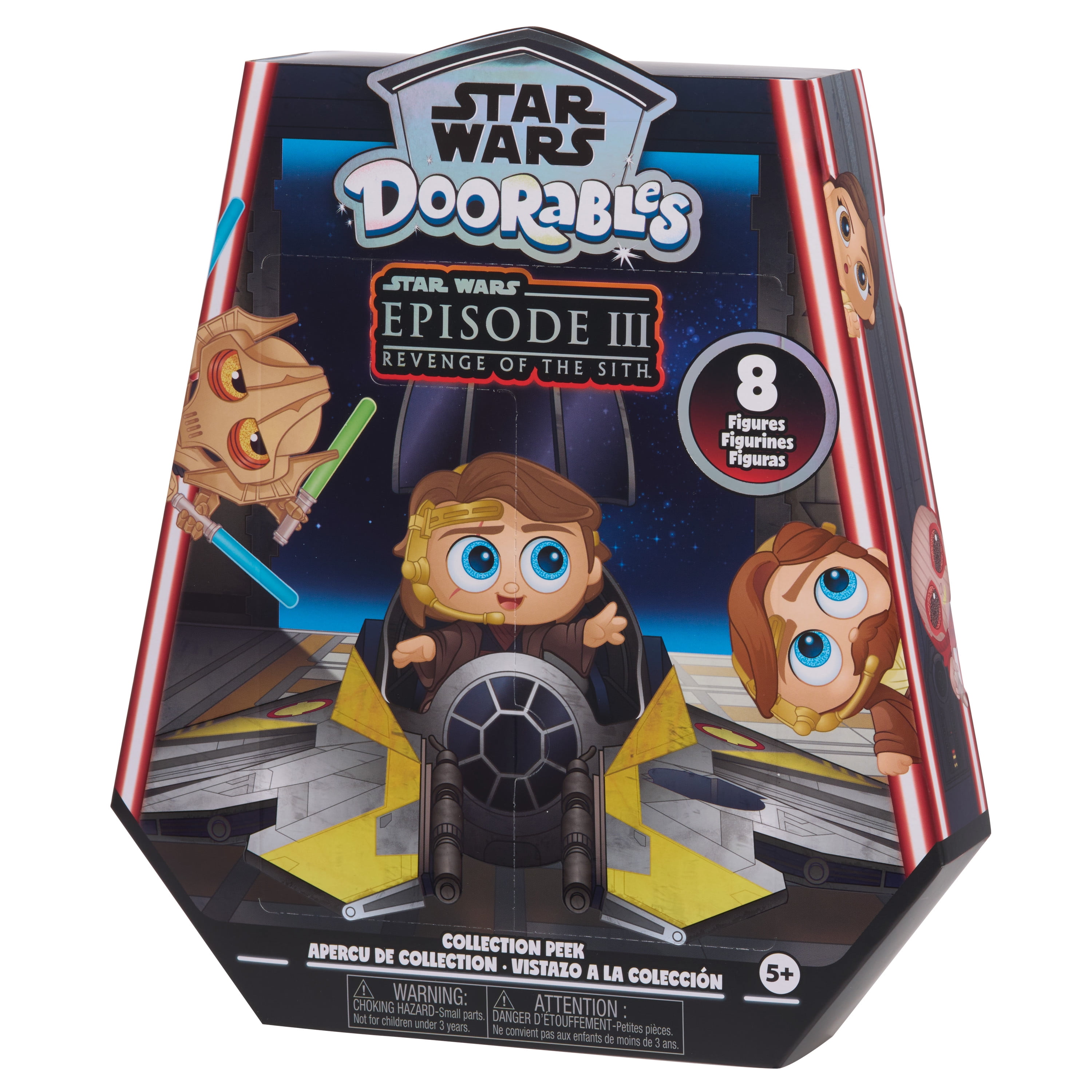 Star Wars Doorables Revenge of the Sith Collector Peek, 1.5 inch Toy for Boys and Girls Ages 5 and Up