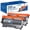 2 x Black, variant on TN450 TN420 Toner Cartridge 2-Pack Black High Yield TN 450 TN 420 Compatible for Brother TN-450 TN420 for DCP-7065D Intellifax-2890 HL- 2275DW