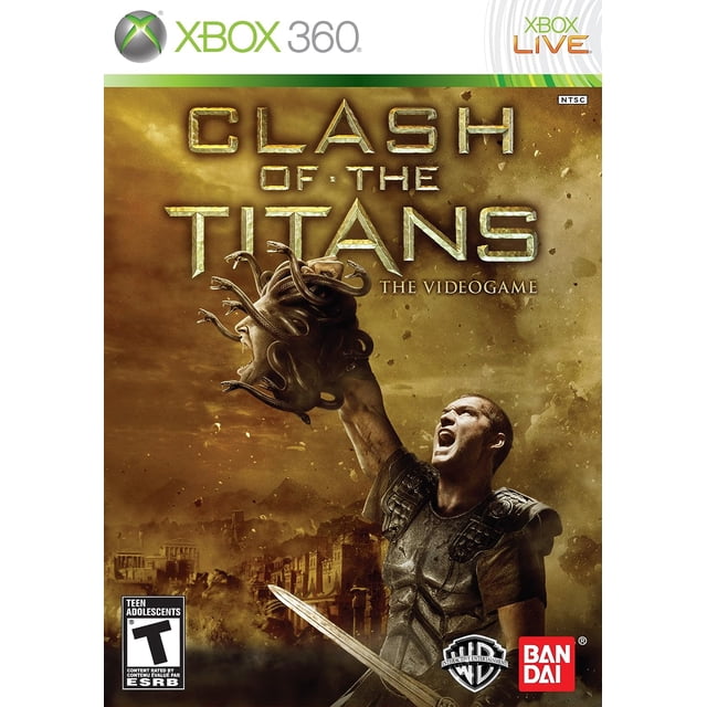Clash of the Titans - Xbox 360 Bandai xbox 360
