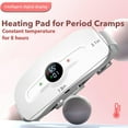 thumbnail image 6 of Behome Heating Pad for Period Cramps, Portable Cordless, 6 Heat Levels and 6 Massage Modes, Waist or Belly Heating Pad for Women and Girl(White), 6 of 8