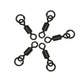 thumbnail image 4 of 20 Pcs Anneau de Pêche à la Carpe Micro Crochet Pivotant Accessoires Flexibles pour Pêche à la Carpe Pivotant avec Anneau pour D-Rig Chod Rig Tackle 20 Pcs, 4 of 6
