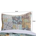 thumbnail image 5 of Saltoro Sherpi Philadelphia 26 x 20 Cotton Standard Pillow Sham with Floral Print, Multicolor, 5 of 5