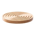 thumbnail image 1 of Posavasos de madera para bebidas, decoración de cocina, almohadilla aislante para tazas de café, creativo 1 pieza, 1 of 9