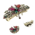 thumbnail image 3 of Unique Bargains 1 Pc Vintage Butterfly Hair Clips for Home Colorful, 3 of 5