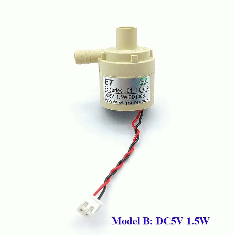 ET 23 Series Mini Brushless DC 5V 6V Submersible Water Pump with Centrifugal Impeller for DIY Fountain Aquarium Circulating Pump