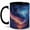 Black, variant on Storm Vortex Sky 11oz Ceramic Mug, Lightning Cloud Coffee Cup