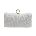 thumbnail image 3 of Msgweeeg Womens Handbags Women's Purse Women's Casual Ring Bag Large Capacity Evening Dress Bag Spring/Summer Style Trendy and Versatile with Zipper., 3 of 10