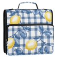 thumbnail image 5 of FORMRS Zipper Binder with Shoulder Strap 2-inch Ring 500 Sheet Capacity File Bag, Light Lemon, 5 of 5