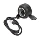 thumbnail image 2 of Acelerador De Pulgar, Exquisito Control De Velocidad Del Acelerador De Bicicleta Eléctrica De Alta Resistencia ABS Para Manillar De 22,2 Mm ANGGREK Electric Bike Thumb Throttle Speed Control, 2 of 8