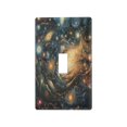 thumbnail image 2 of Switch Panel Switch Decoration 2.76x4.53x0.28 Inches Duplex Outlets Switch Plate Wall Plates Living Room Kitchen Bedroom Study Switches Color Galaxy Picture, 2 of 8