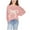 Pink, variant on Women's Sweater Bow Print Stripe Color Block Knitted Long Sleeve Crewneck Fall Knitwear