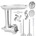 thumbnail image 1 of Vonky Metal Meat Food Grinder Attachment Kit Tray Pusher Tubes Food Tray Pusher Replacement for KitchenAid Stand Mixer, 1 of 1