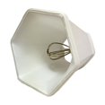thumbnail image 4 of Royal Designs, Inc. Hexagon Bell Chandelier Shade CS-715WH-6, White, 3 x 5 x 4.5, Pack of 6, 4 of 5