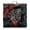 Floral, variant on Abstract Tribal Mandala Pillow Oversized Yoga Cushion with Artistic Spiritual Motifs, Skin-Friendly Fabric for Long Sessions