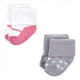 thumbnail image 6 of Hudson Baby Infant Girl Cotton Rich Newborn and Terry Socks, Bear Girl 12Pk, 6-12 Months, 6 of 8