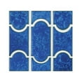 thumbnail image 3 of National Pool BUE44EACH 6" x 6" Botanical Series Pool Tile - Lake Blue, 3 of 3