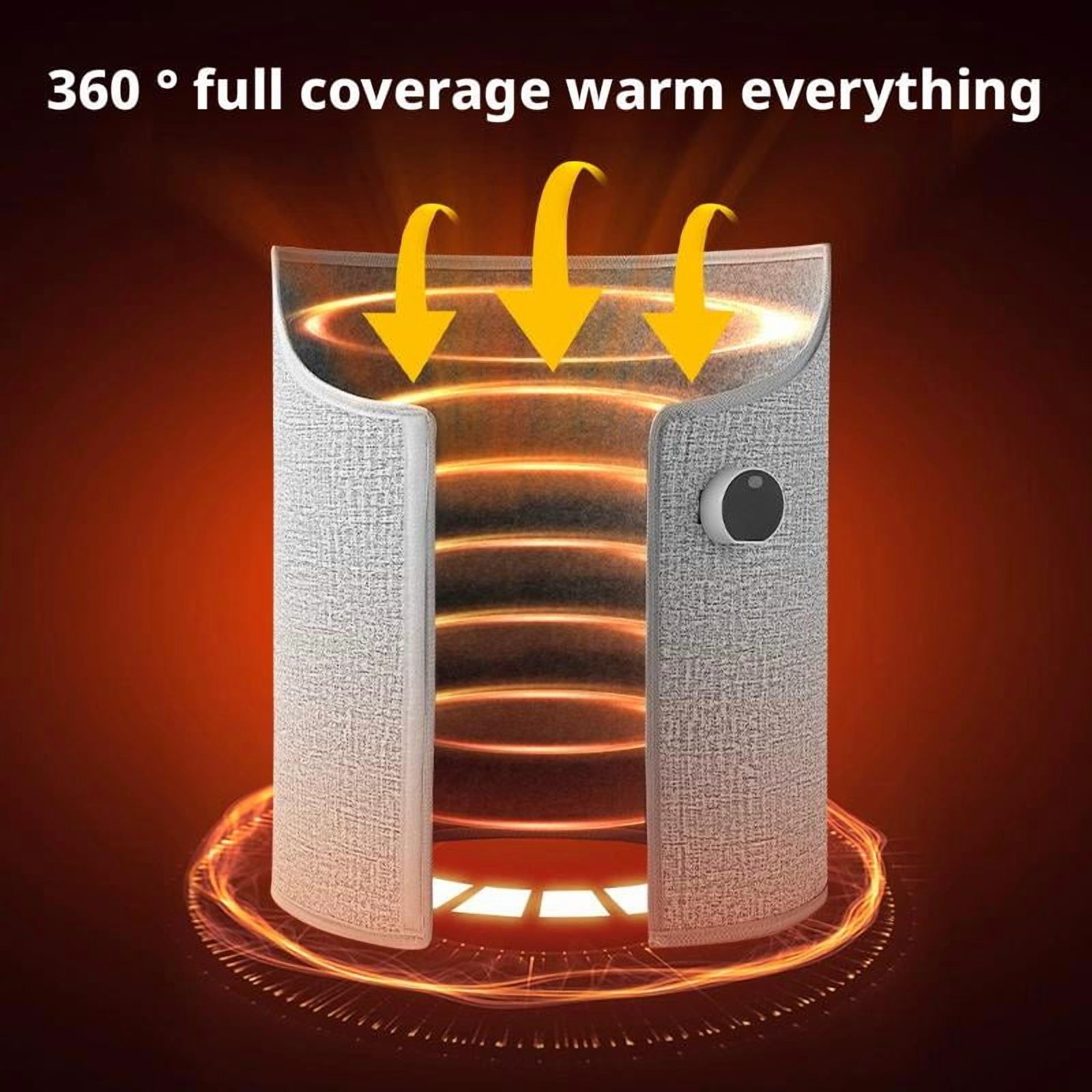 2026 Under Desk Leg Warmer, 5 Heat Levels & 2-8H Timer Electric Foot Warmer, 170W Low Energy Consumption, Auto Shut-Off, Portable Heated Mat for Office Home Use, 47.2x19.7in (Gray/Pink/Blue)