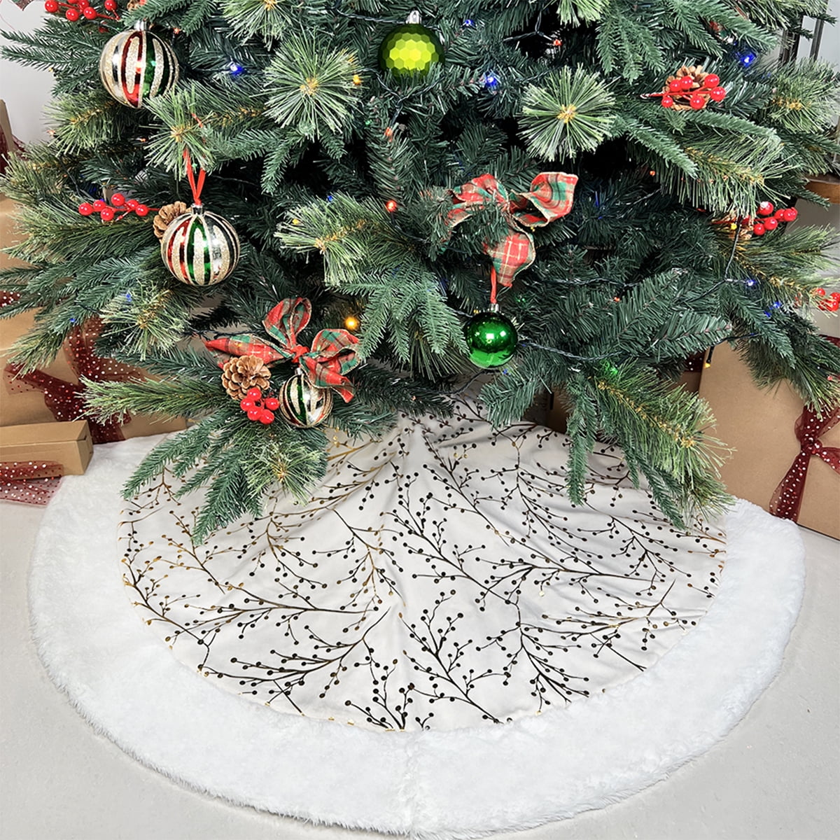 Pie de árbol navidad Artego metálica 122cm diámetro | Walmart en línea