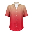 thumbnail image 4 of Jxximdong Button-up Shirts for Women Women's Casual Short Sleeve Regular Cardigan Top Shirt Spring Tops, 4 of 5