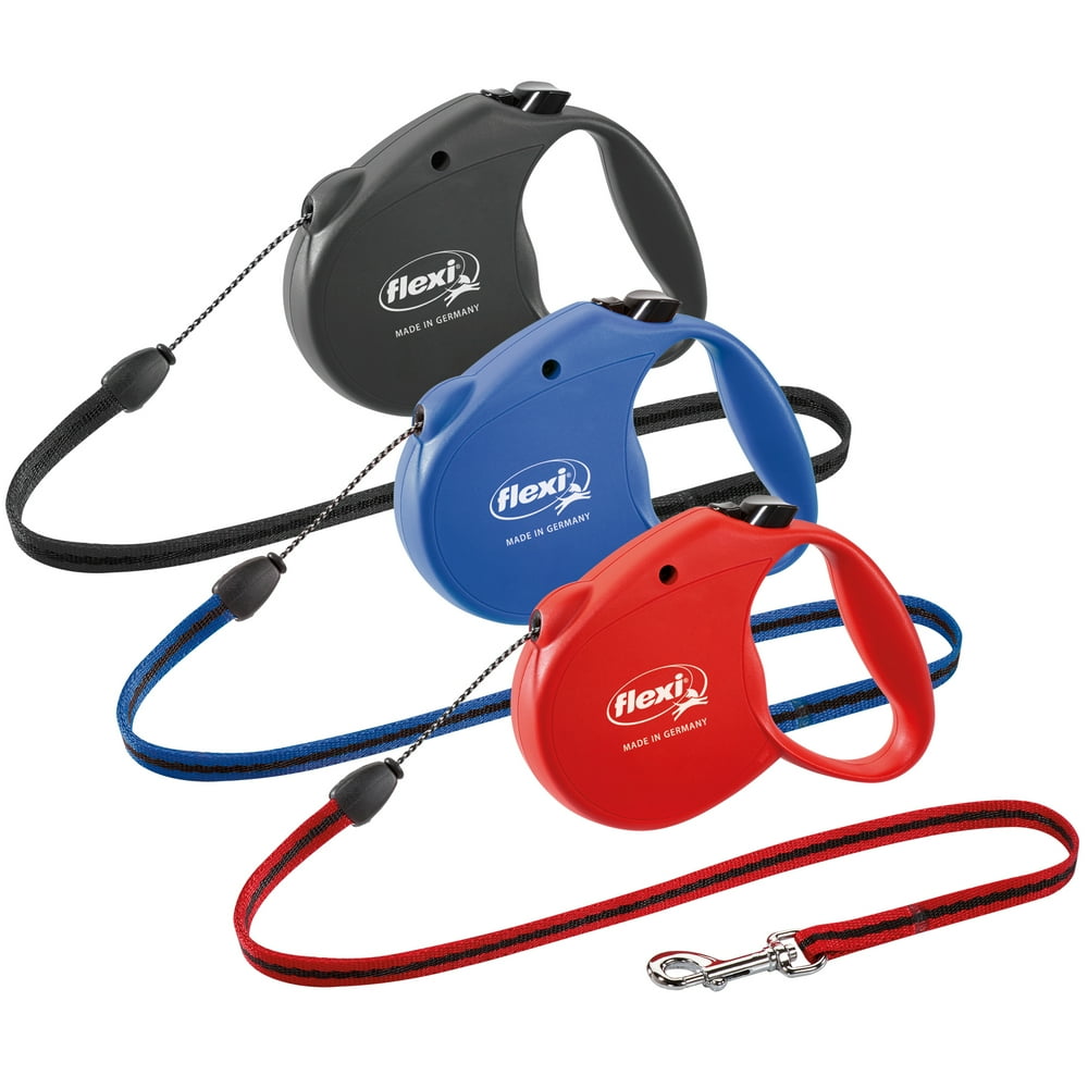 flexi Retractable Dog Leash (Cord), 16 ft, Small, No Color Choice