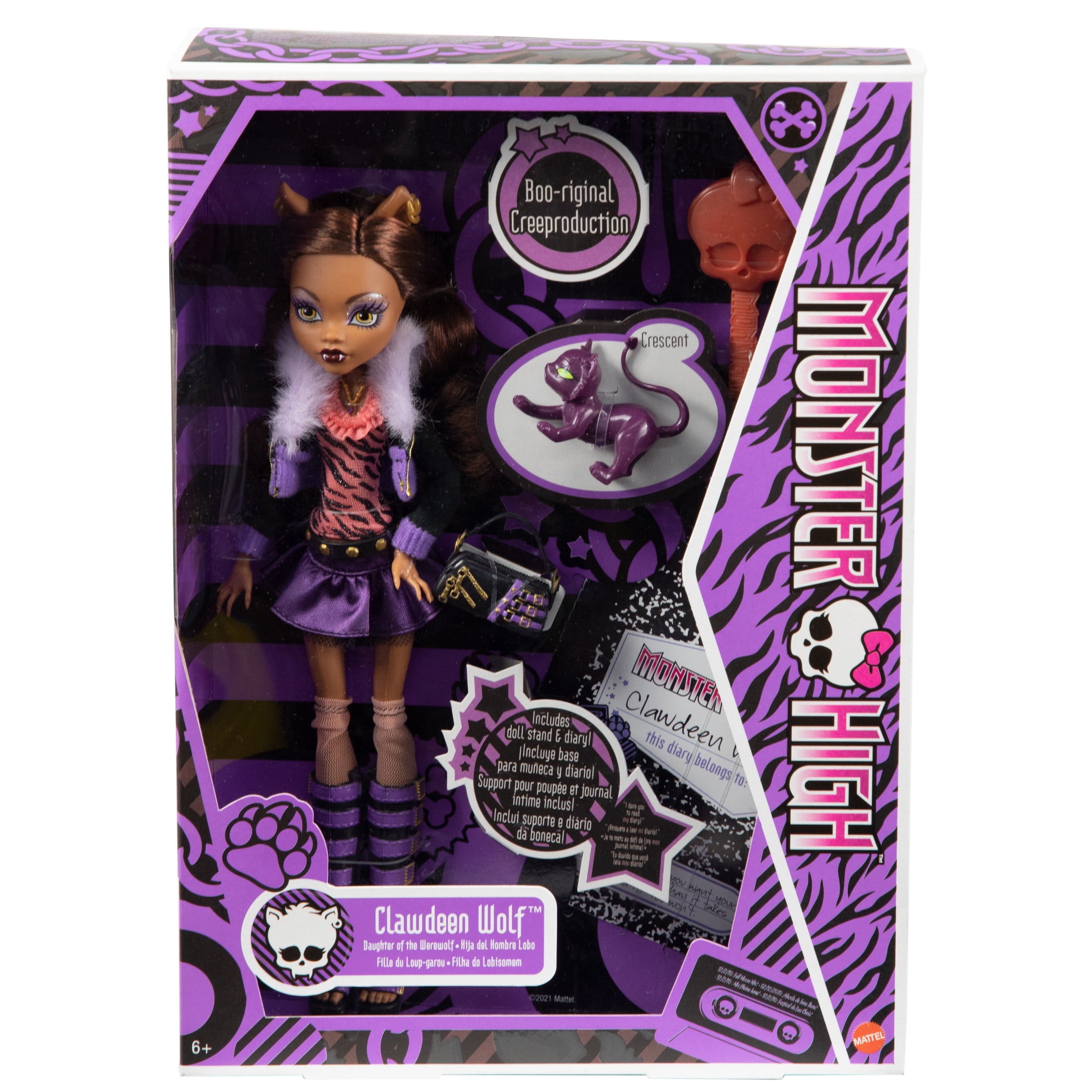 Monster High Clawdeen Wolf Muñeca Coleccionable con Guatemala Ubuy