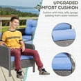 thumbnail image 6 of eSports Design Gaming Chair with Adjustable Height, Thick Padded Seat and Wheels, 6 of 9