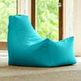 thumbnail image 4 of Jaxx Juniper Outdoor Bean Bag Patio Chair & Poolside Lounge, Cancun Blue, 4 of 6