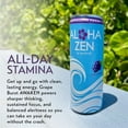 thumbnail image 6 of Zenbodi Aloha Zen Grape Burst - AWAKEN Functional Beverage - 12 oz (Pack of 12), No-Jitter Energy Drink, Contains L-Alpha GPC, Caffeine, and L-Theanine, 6 of 10