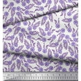 thumbnail image 3 of Soimoi Rayon Fabric Leaves & Floral Block Print Sewing Fabric Yard 56 Inch Wide, 3 of 3